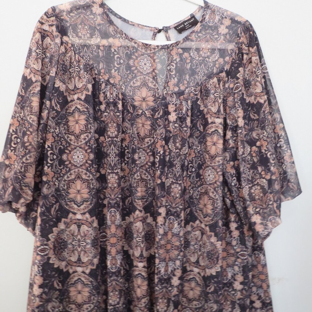 Layne Bryant bohemian multi navy print 14/16